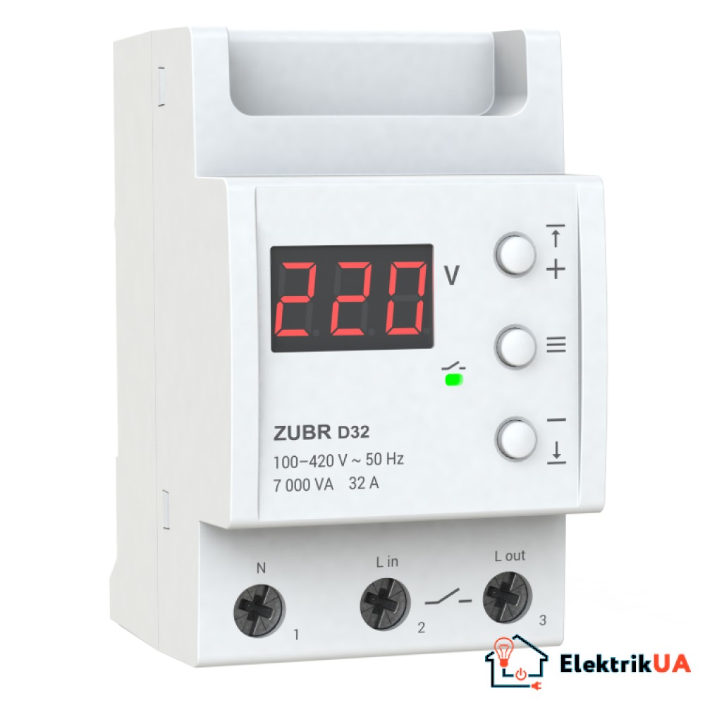 Реле напруги ZUBR D 16